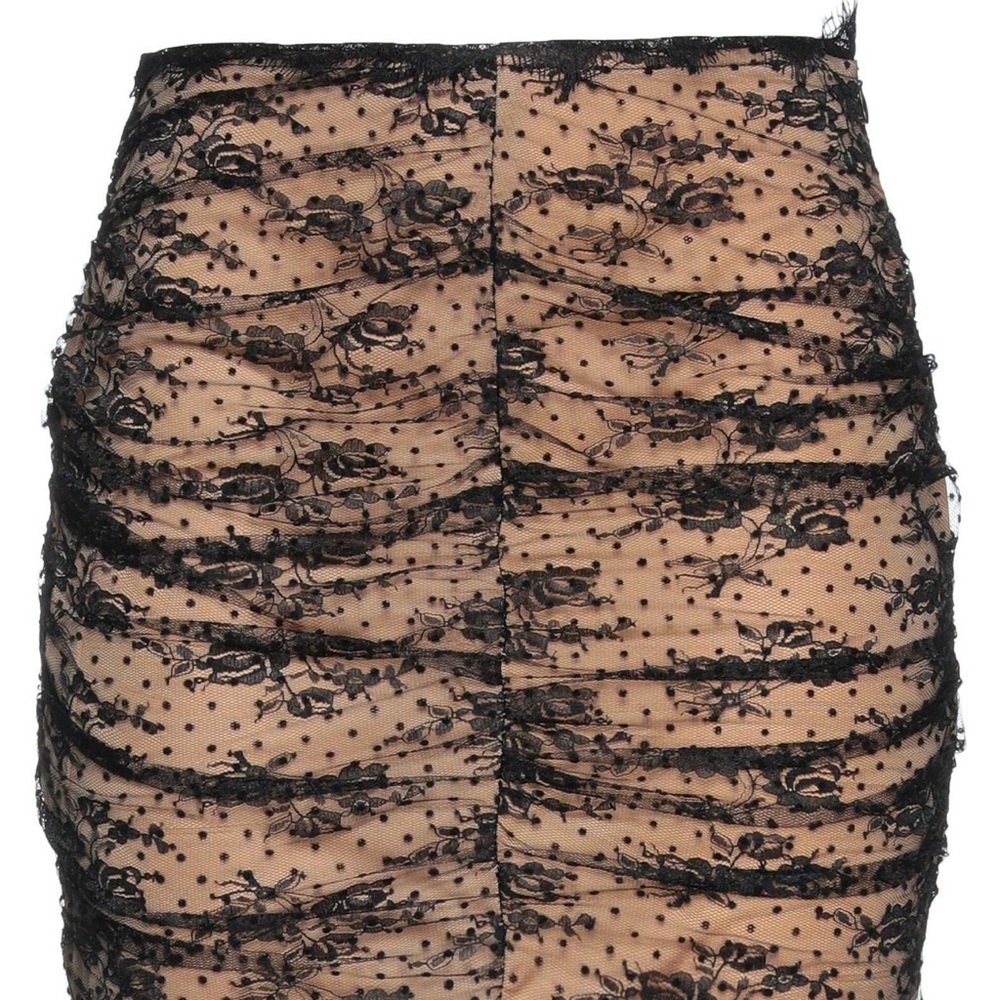 Elegant Black Lace Skirt
